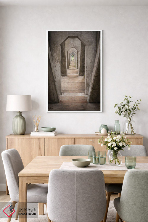 تابلو دکوراتیو عناصر اثر لوئیس راث - D6W