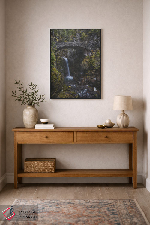 تابلو دکوراتیو آبشار کریستین اثر لوئیس راث - D2B