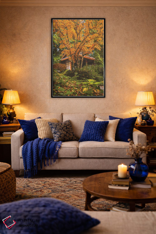 تابلو دکوراتیو خانه چای اثر لوئیس راث - D6B