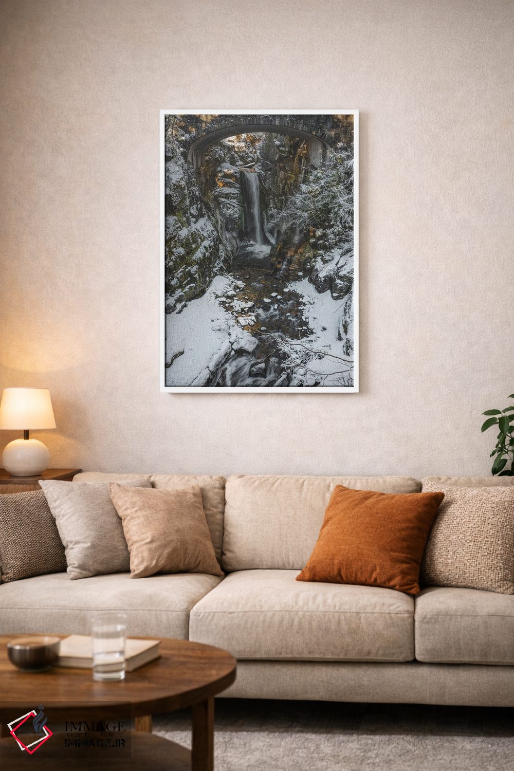 تابلو دکوراتیو آبشار کریستین، زمستان ۲۰۲۰ اثر لوئیس راث - D3W