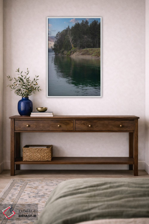 تابلو دکوراتیو ورطه سبز اثر لوئیس راث - D3W