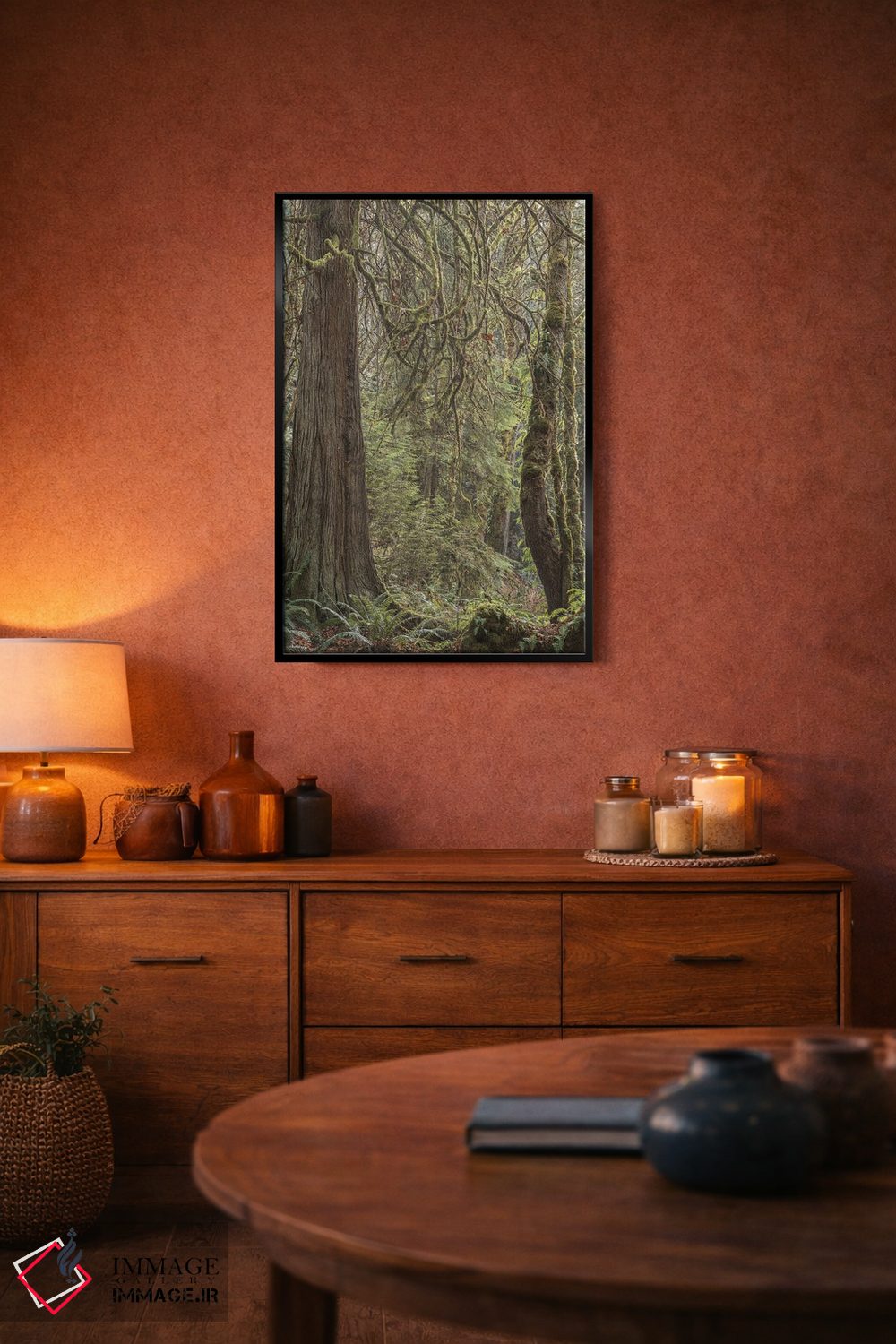 تابلو دکوراتیو نور درخت ۲۰۲۰ اثر لوئیس راث - D4B