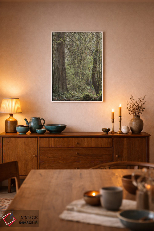 تابلو دکوراتیو نور درخت ۲۰۲۰ اثر لوئیس راث - D6W