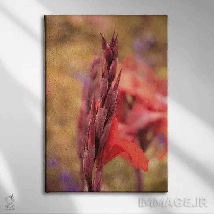 تابلو دکوراتیو زمان زیبایی اثر لوئیس راث - نمای روبهرو روی دیوار