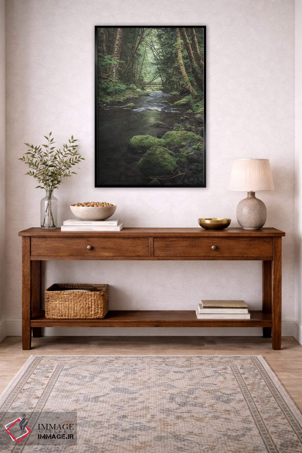 تابلو دکوراتیو جنگل های افسونگر المپیک نسخه دوم اثر لوئیس راث - D4B