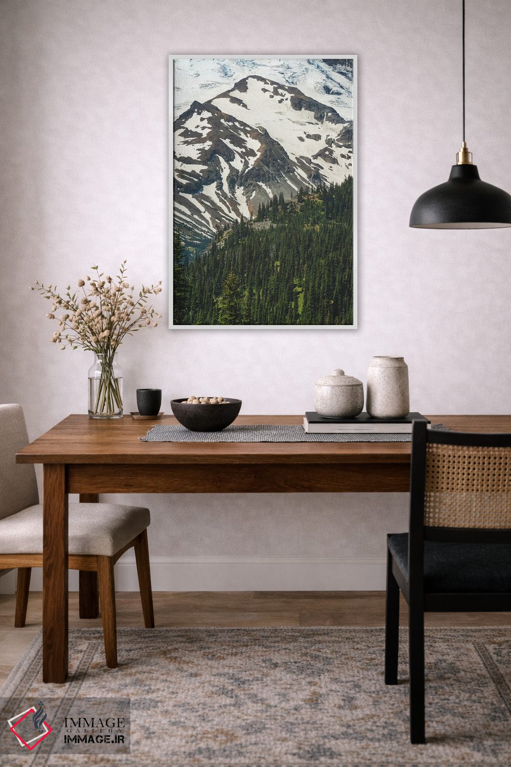 تابلو دکوراتیو منظره پارک ملی اثر لوئیس راث - D3W