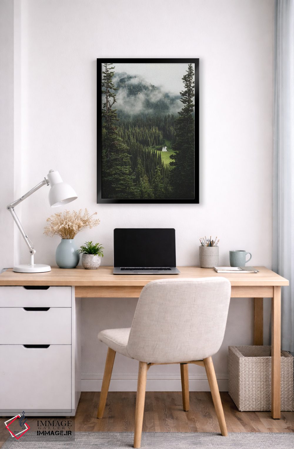 تابلو دکوراتیو تنها یک نگاه کوتاه اثر لوئیس راث - D6B