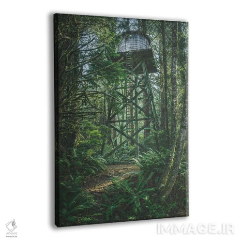 تابلو دکوراتیو برج آب بلز اثر لوئیس راث - نمای پرسپکتیو محصول