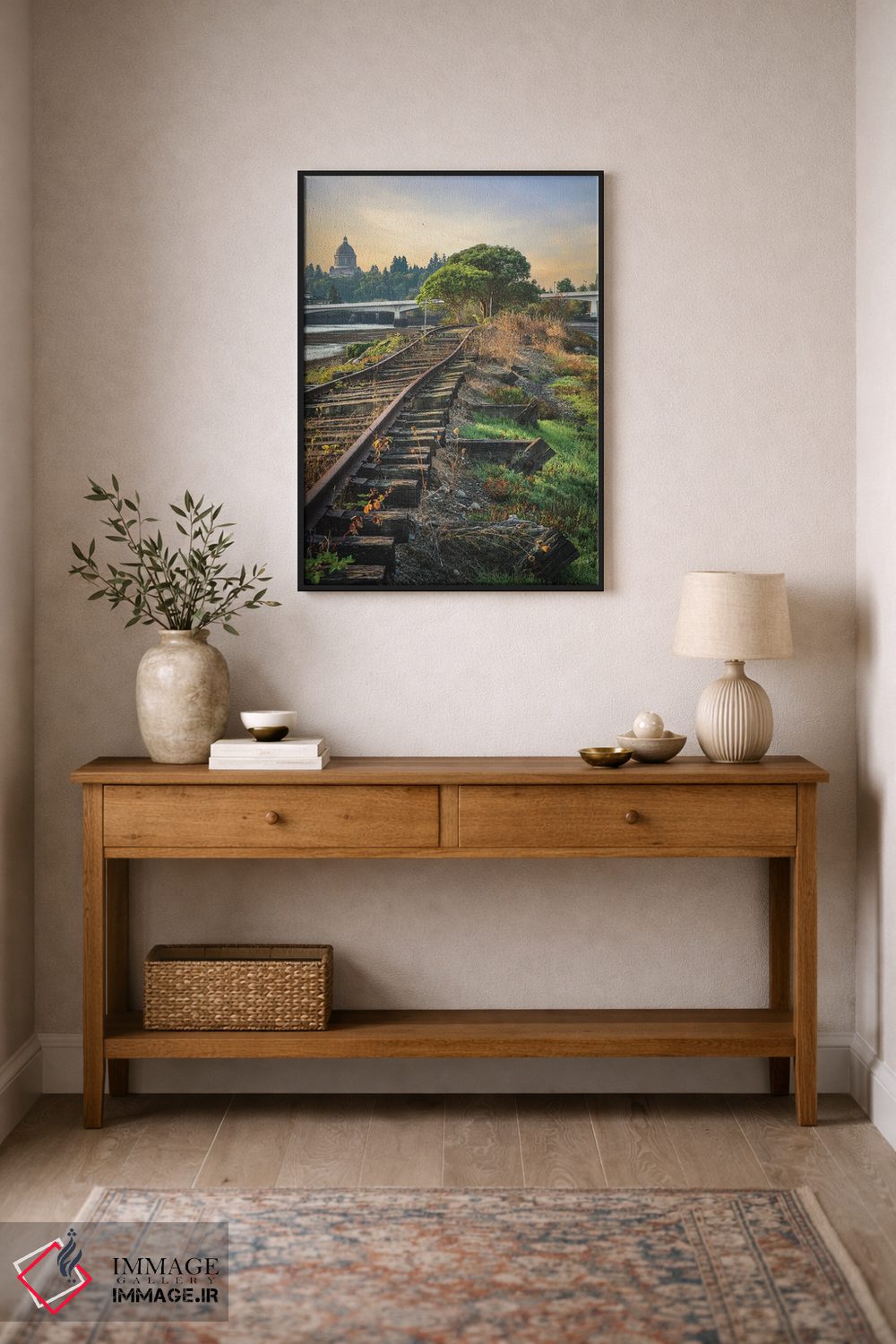 تابلو دکوراتیو نگاهی به المپیا اثر لوئیس راث - D2B