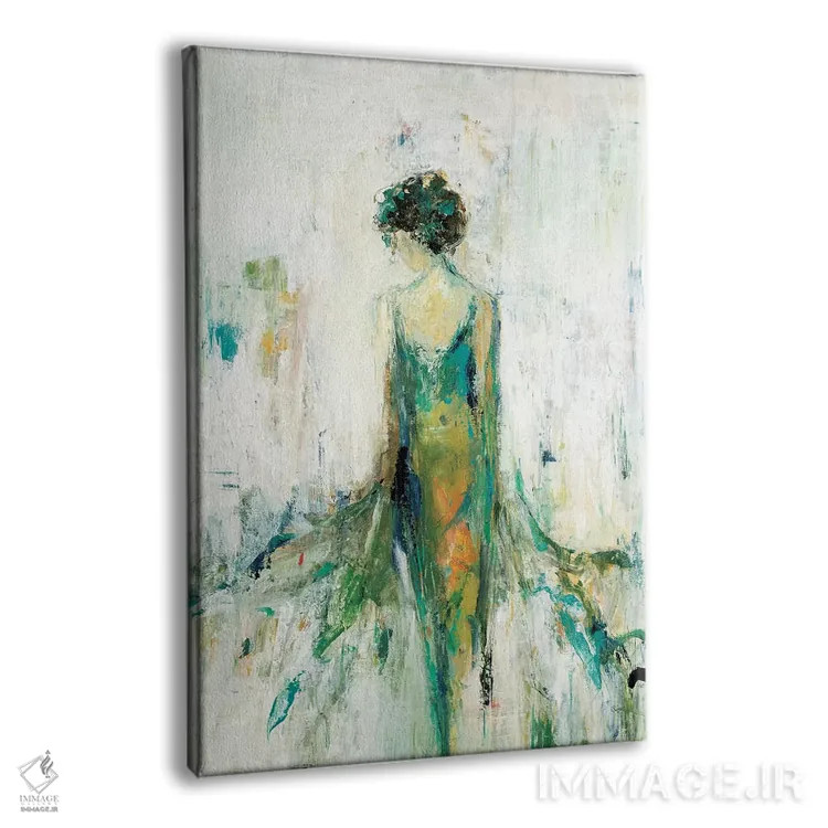 تابلو دکوراتیو جریان رمانتیک اثر لیزا ریجرز - نمای پرسپکتیو محصول