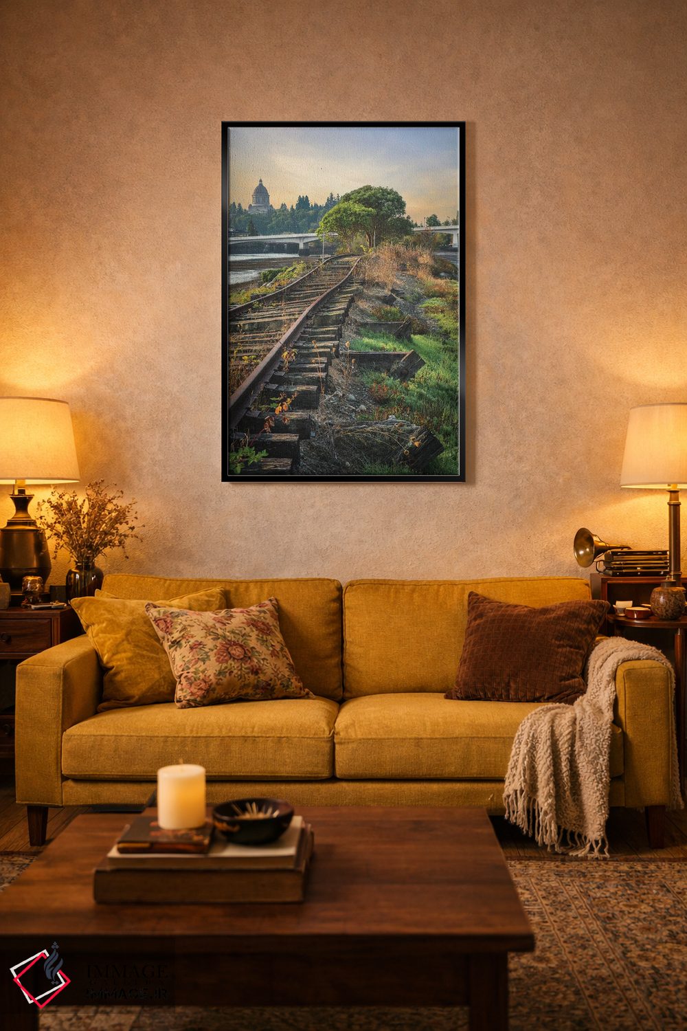 تابلو دکوراتیو نگاهی به المپیا اثر لوئیس راث - D4B