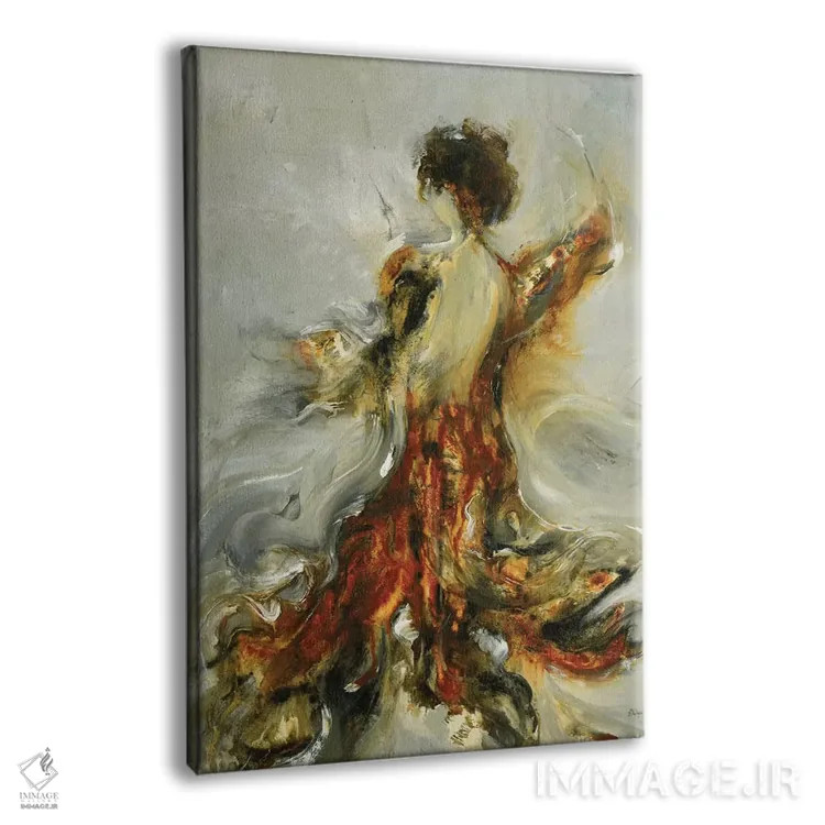 تابلو دکوراتیو اوله اثر لیزا ریجرز - نمای پرسپکتیو محصول