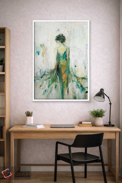 تابلو دکوراتیو جریان رمانتیک اثر لیزا ریجرز - D1W