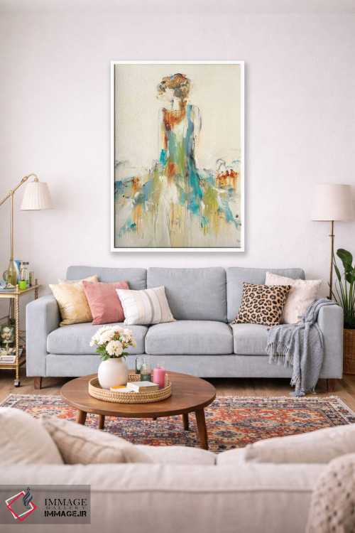 تابلو مدرن زیبایی زنگ زده اثر لیزا ریجرز - D1W