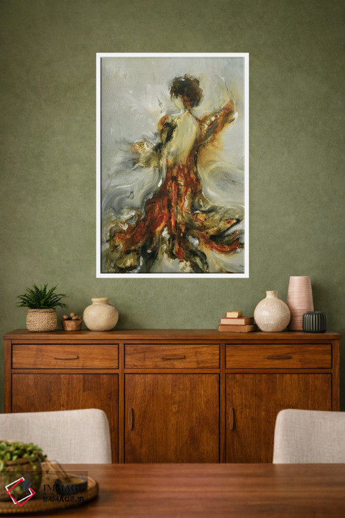 تابلو دکوراتیو اوله اثر لیزا ریجرز - D1W