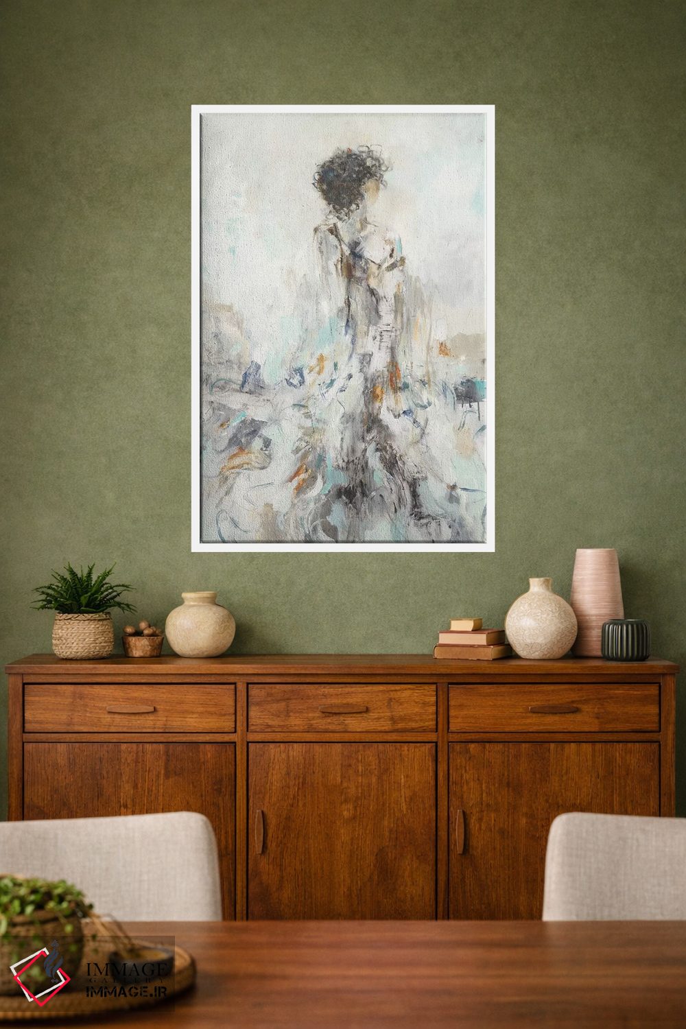 تابلو دکوراتیو انعکاس رمانتیک ۱ اثر لیزا ریجرز - D1W