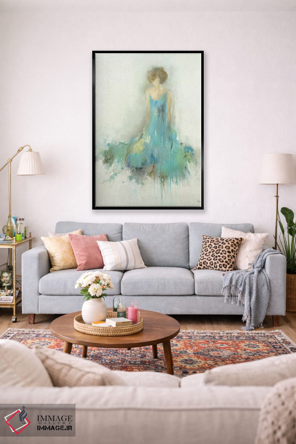 تابلو مدرن انعکاس بر تو اثر لیزا ریجرز - D2B