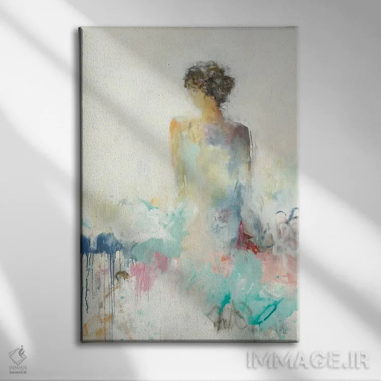 تابلو دکوراتیو رمانس در هواست اثر لیزا ریجرز - نمای روبهرو روی دیوار