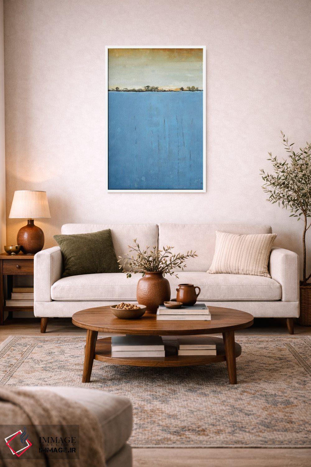 تابلو انتزاعی فراتر از رویاها اثر لیزا ریجرز - D3W
