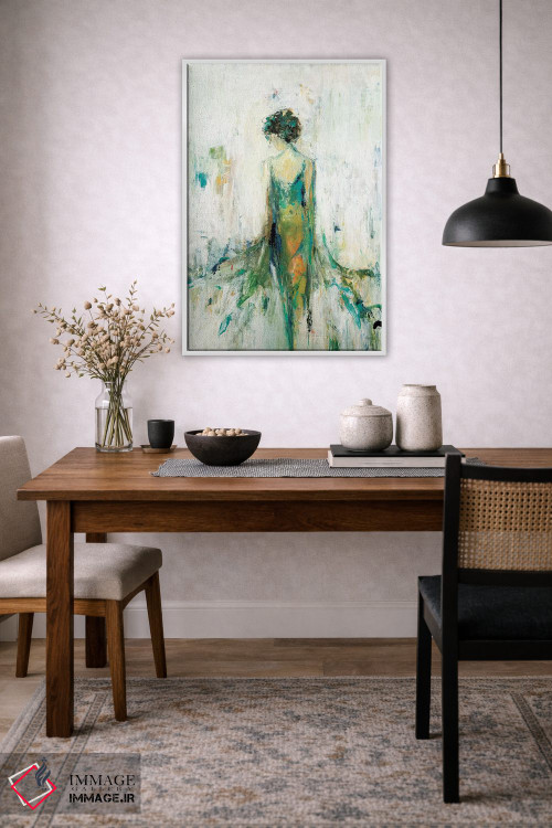 تابلو دکوراتیو جریان رمانتیک اثر لیزا ریجرز - D3W