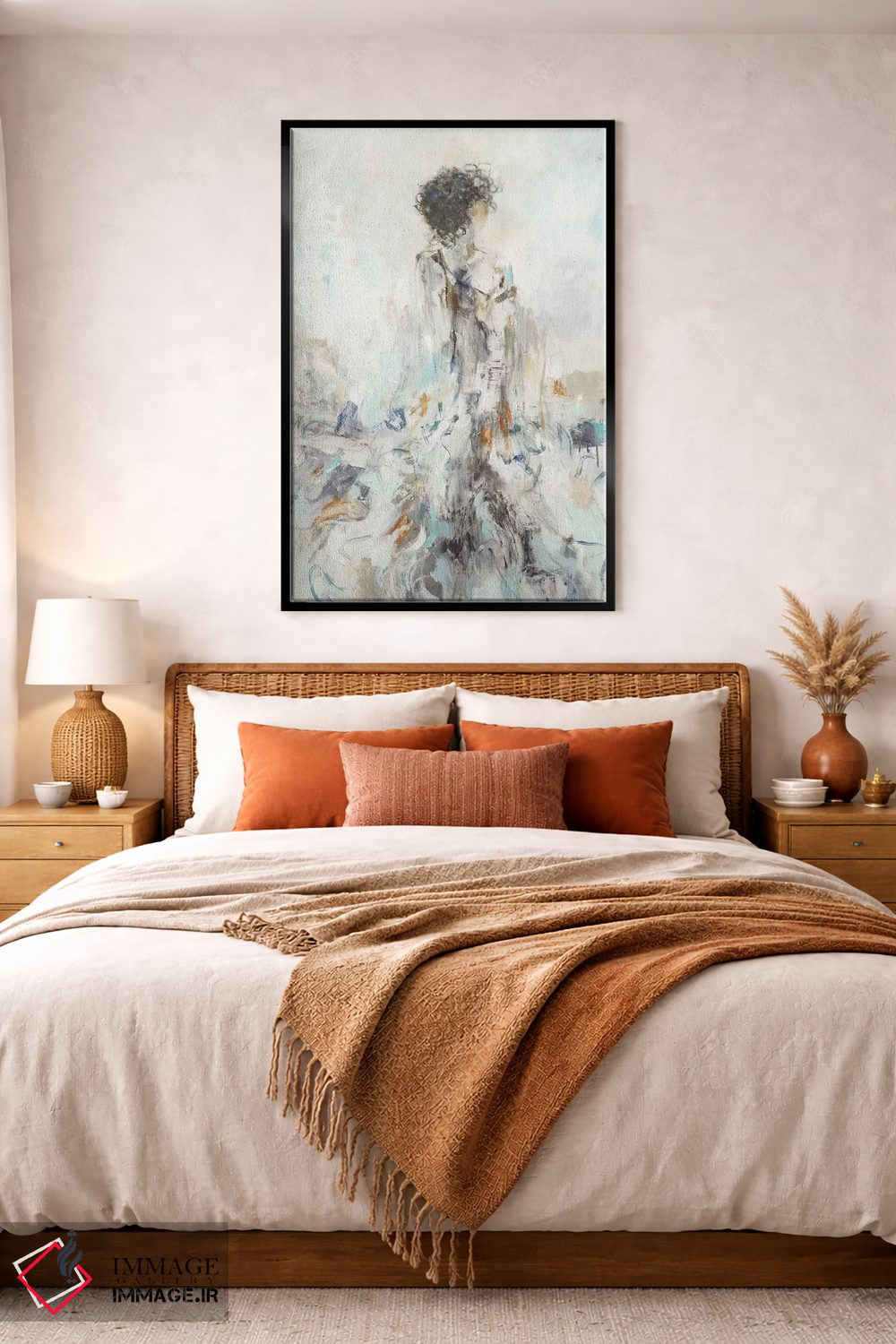 تابلو دکوراتیو انعکاس رمانتیک ۱ اثر لیزا ریجرز - D4B