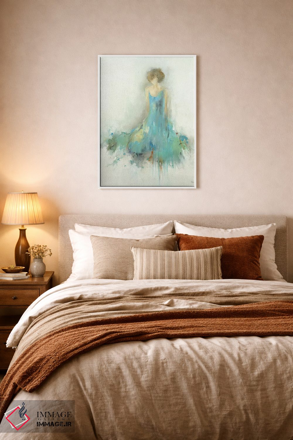 تابلو مدرن انعکاس بر تو اثر لیزا ریجرز - D6W