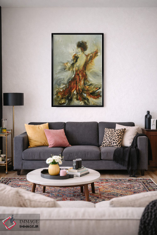 تابلو دکوراتیو اوله اثر لیزا ریجرز - D5B