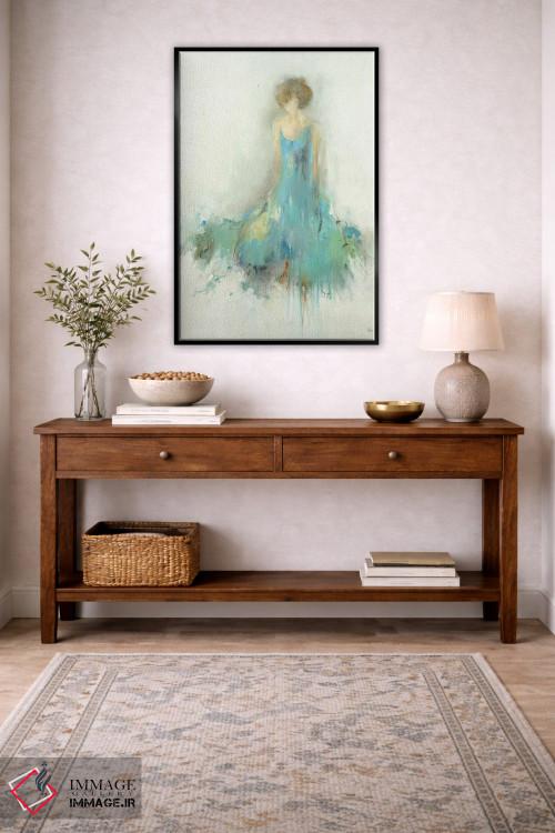 تابلو مدرن انعکاس بر تو اثر لیزا ریجرز - D5B