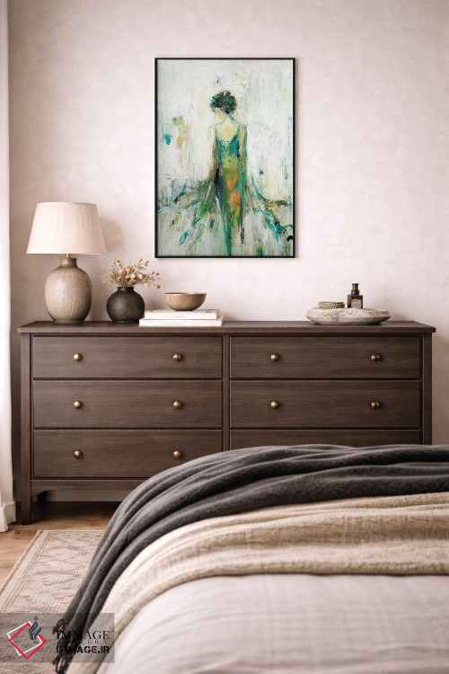 تابلو دکوراتیو جریان رمانتیک اثر لیزا ریجرز - D5B