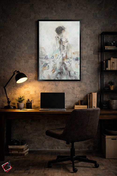 تابلو دکوراتیو انعکاس رمانتیک ۱ اثر لیزا ریجرز - D6B