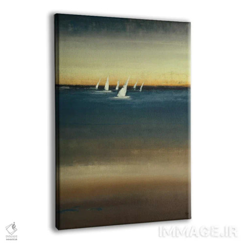 تابلو انتزاعی لب آب یک اثر لیزا ریجرز - نمای پرسپکتیو محصول