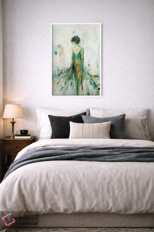 تابلو دکوراتیو جریان رمانتیک اثر لیزا ریجرز - D6W