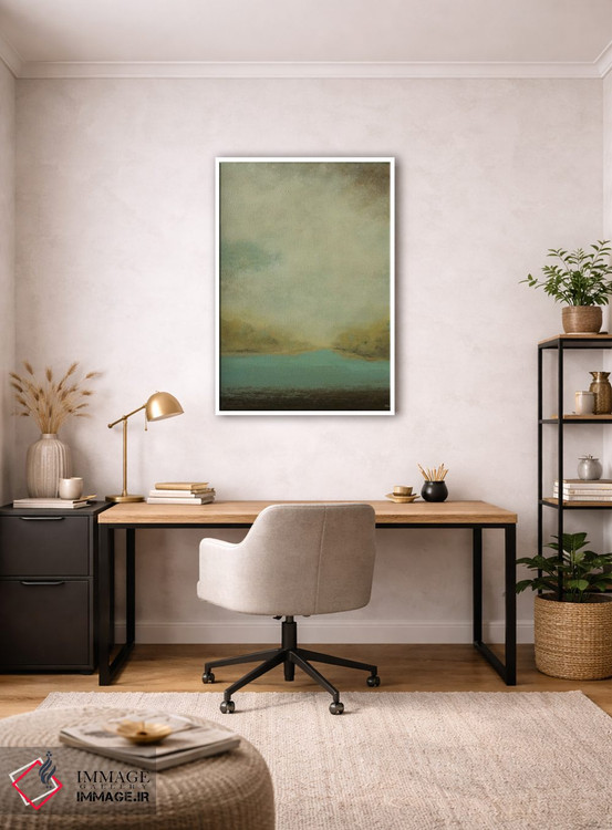 تابلو انتزاعی مناظر ملایم ۲ اثر لیزا ریجرز - D3W