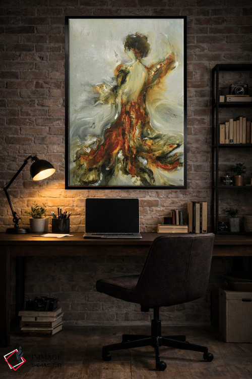 تابلو دکوراتیو اوله اثر لیزا ریجرز - D6B