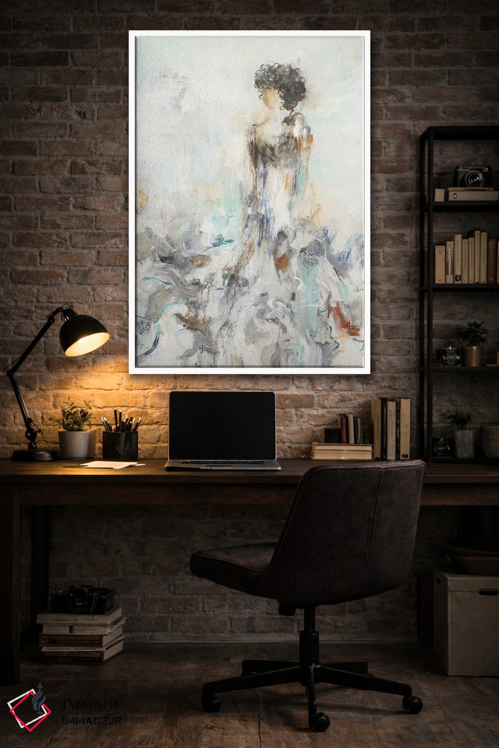 تابلو دکوراتیو انعکاس رمانتیک ۲ اثر لیزا ریجرز - D3W