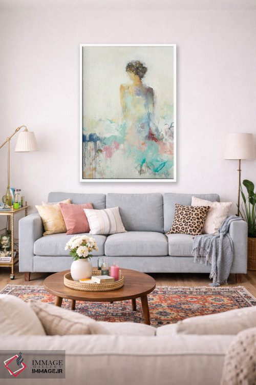 تابلو دکوراتیو رمانس در هواست اثر لیزا ریجرز - D1W