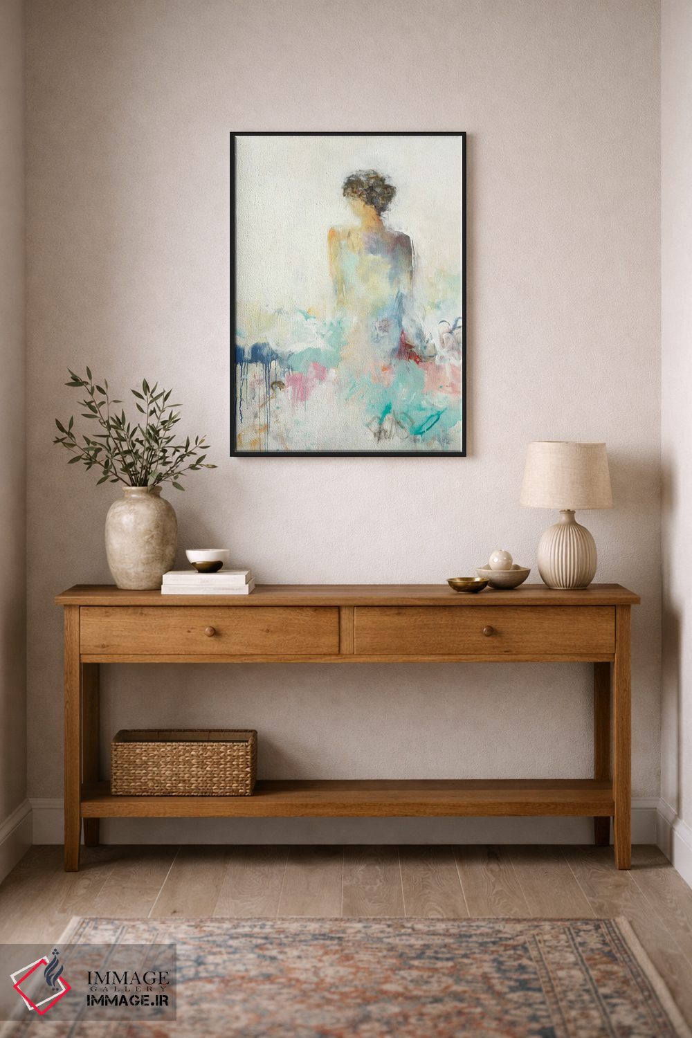 تابلو دکوراتیو رمانس در هواست اثر لیزا ریجرز - D2B