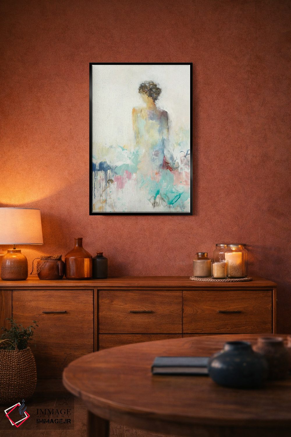 تابلو دکوراتیو رمانس در هواست اثر لیزا ریجرز - D4B