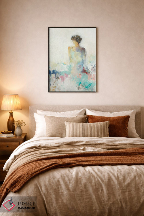 تابلو دکوراتیو رمانس در هواست اثر لیزا ریجرز - D6B