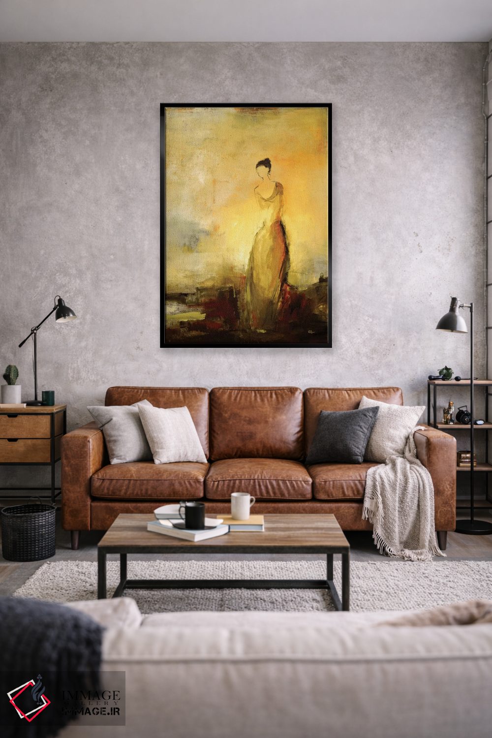 تابلو دکوراتیو خاطرات اثر لیزا ریجرز - D2B