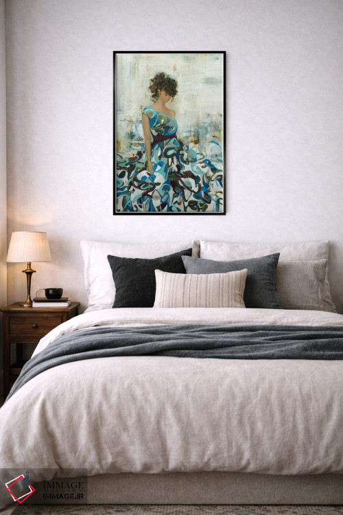 تابلو دکوراتیو زیبایی سیال اثر لیزا ریجرز - D6B