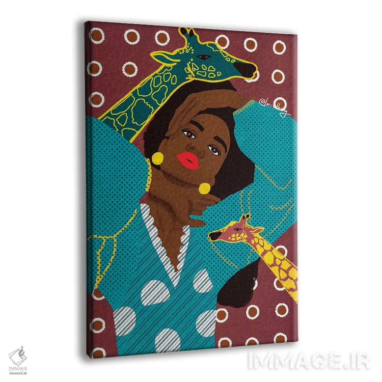 تابلو دکوراتیو ایزابل اثر لرین تیوری - نمای پرسپکتیو محصول