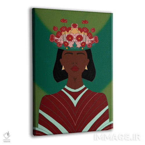 تابلو دکوراتیو در شکوفایی اثر لرین تیوری - نمای پرسپکتیو محصول