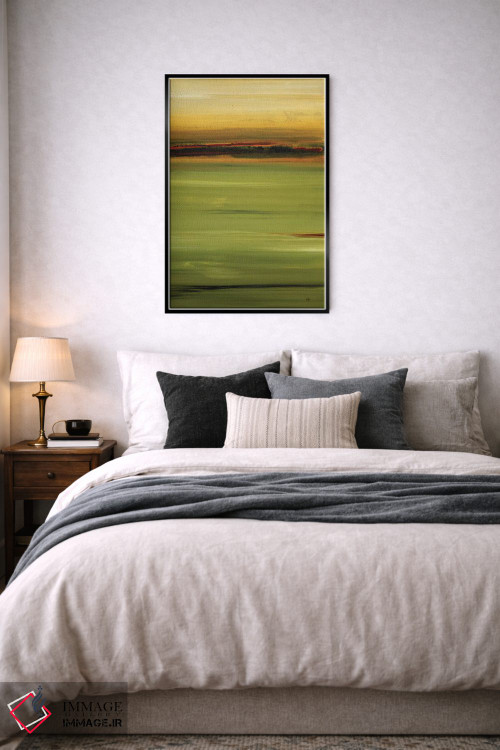 تابلو انتزاعی نزدیک خانه سه اثر لیزا ریجرز - D6B