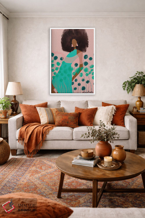 تابلو مدرن امیلی اثر لرین تیوری - D2W