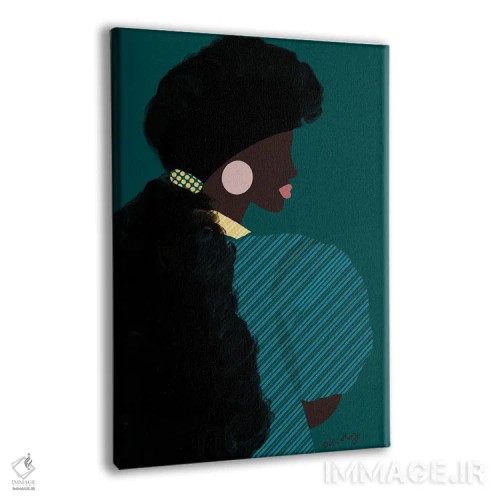 تابلو دکوراتیو کرن اثر لرین تیوری - نمای پرسپکتیو محصول