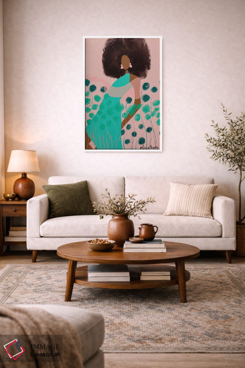 تابلو مدرن امیلی اثر لرین تیوری - D3W