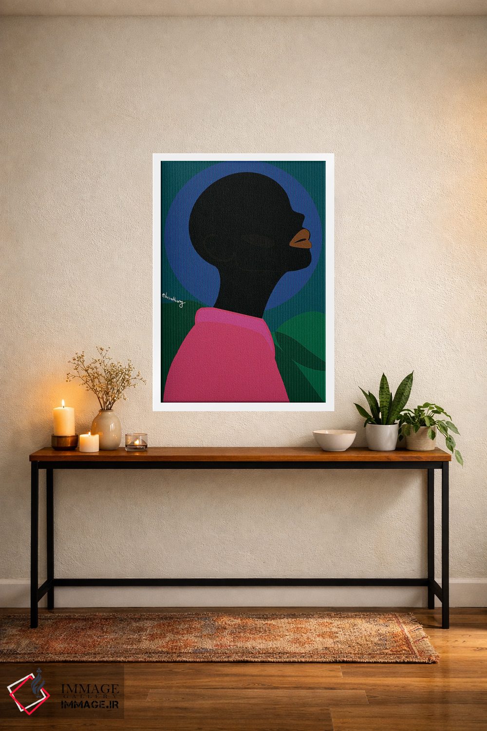 تابلو دکوراتیو انیس اثر لرین تیوری - D3W