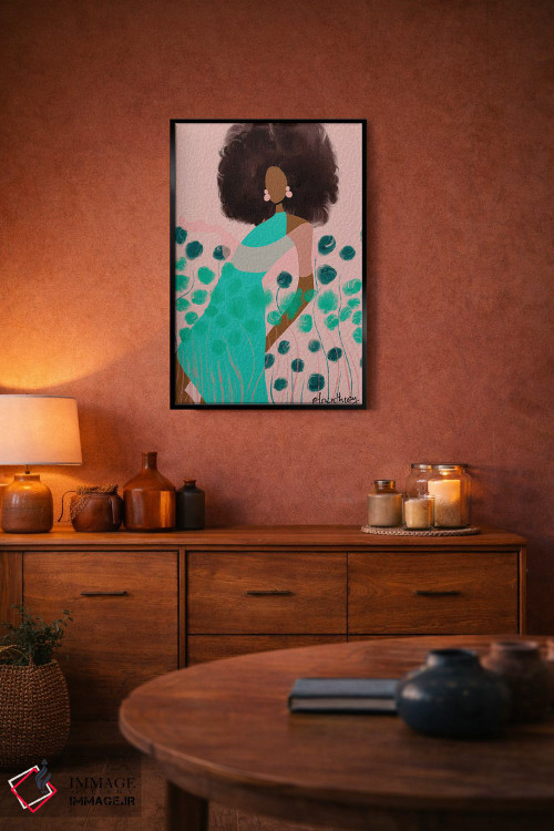 تابلو مدرن امیلی اثر لرین تیوری - D5B