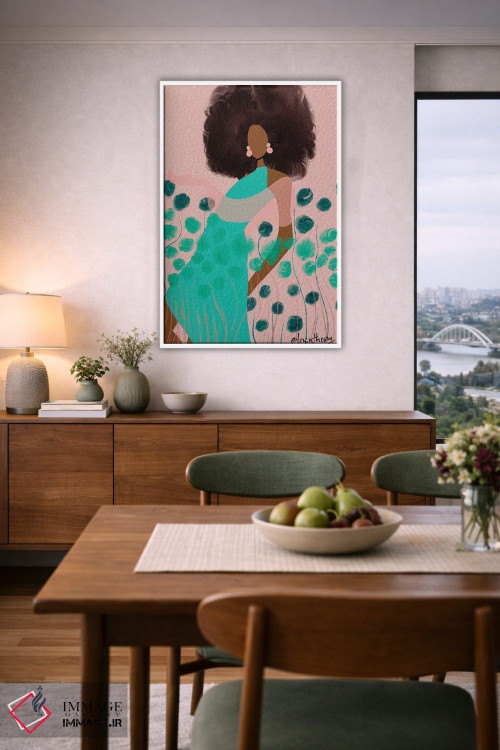 تابلو مدرن امیلی اثر لرین تیوری - D6W